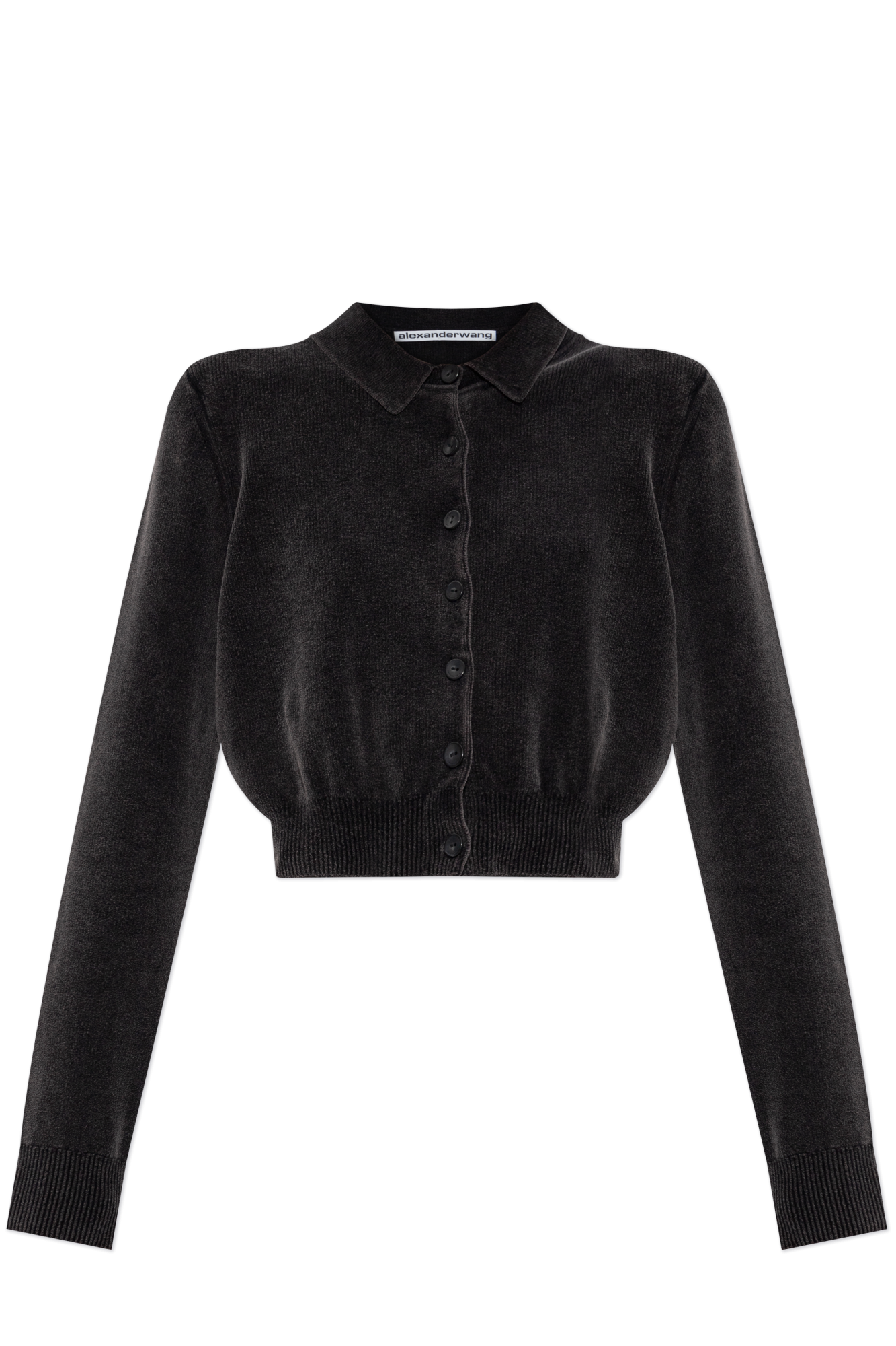 Black Cardigan with collar Alexander Wang - Vitkac AS